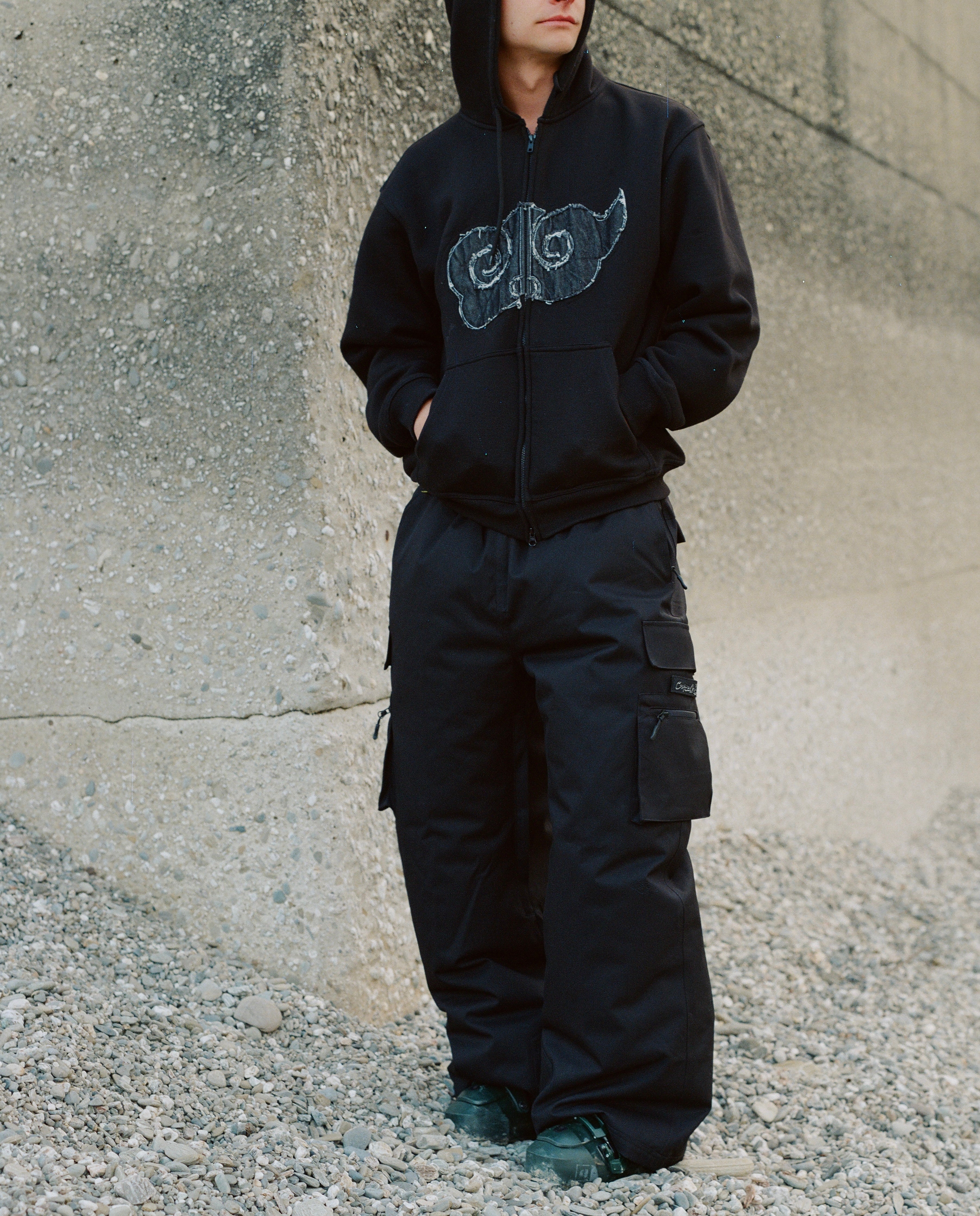 pantaloni - black
