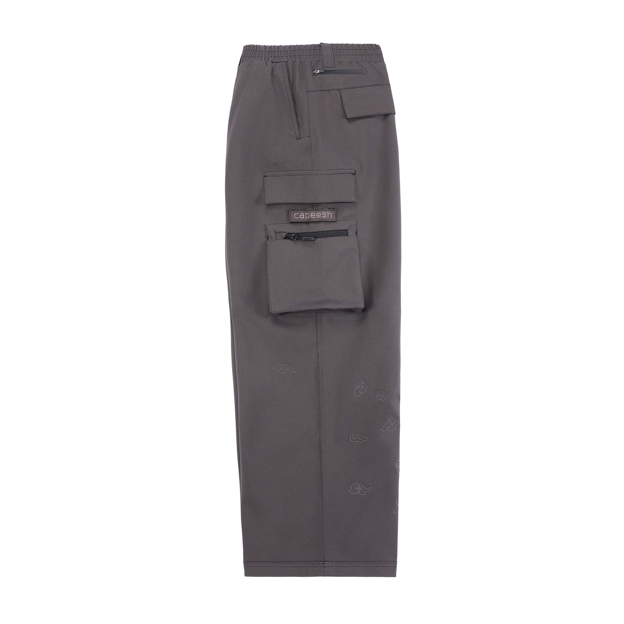 pantaloni - burgundgrey
