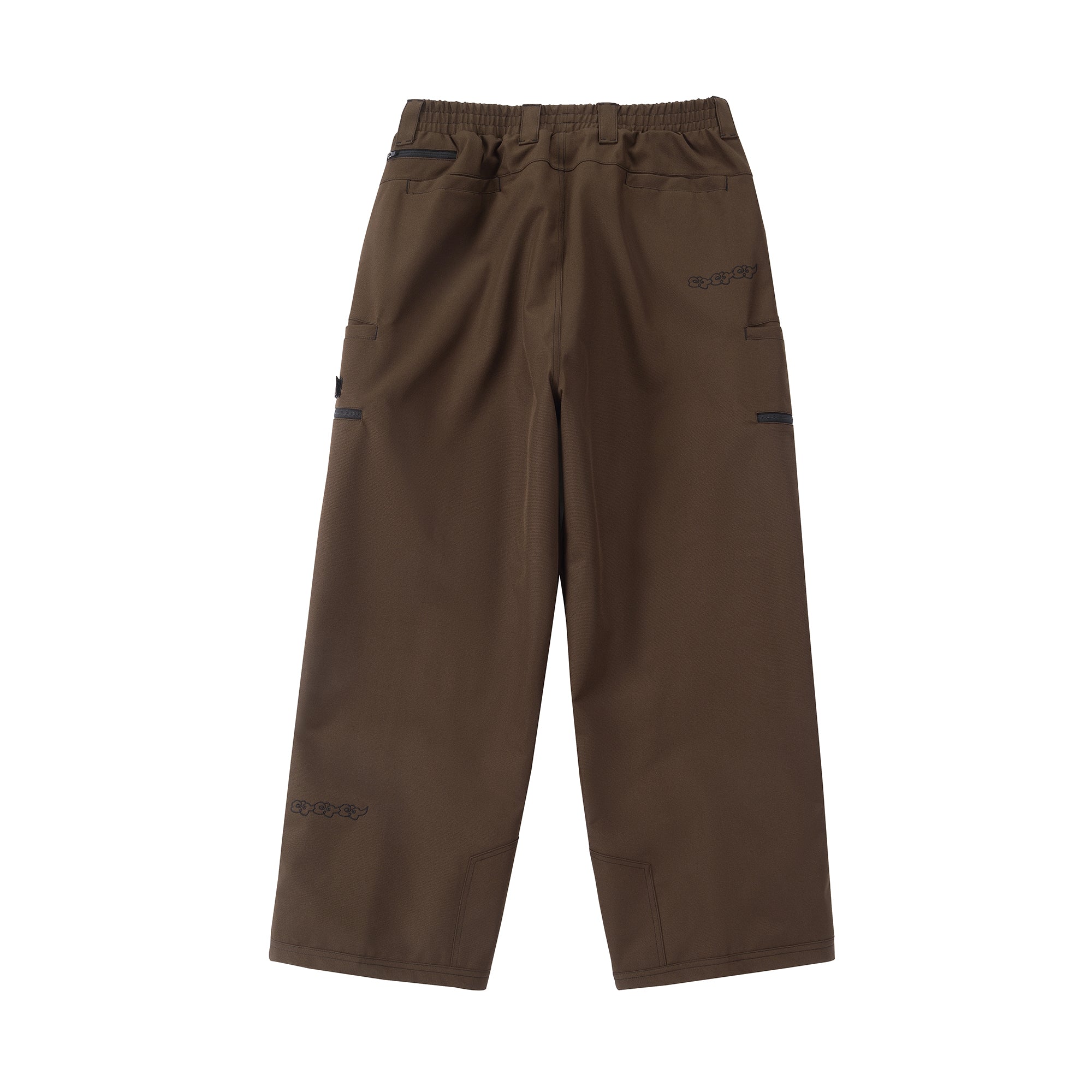 deconstructed pantaloni - brown