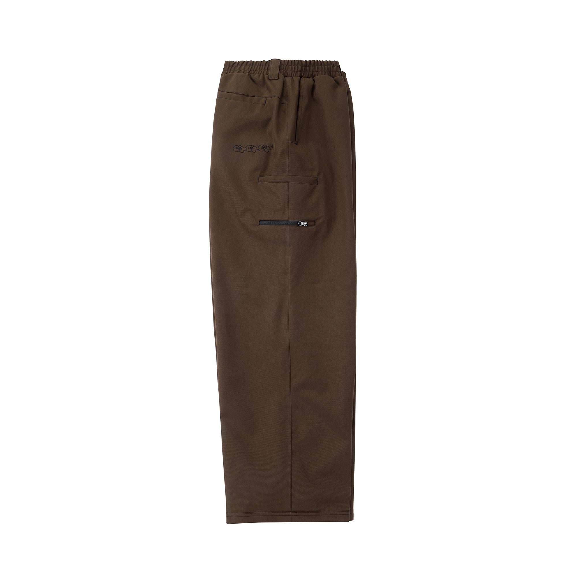 deconstructed pantaloni - brown
