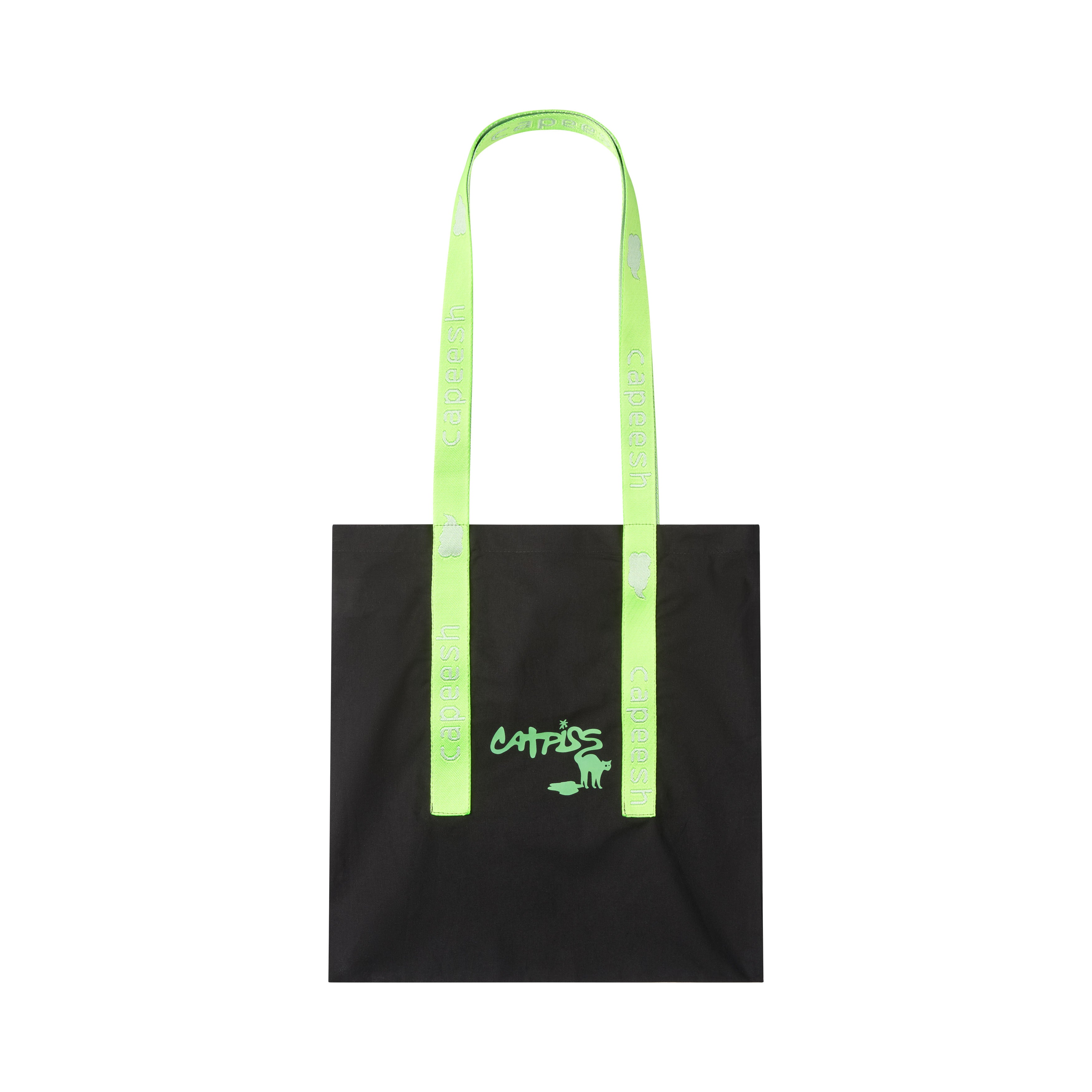 catpiss totebag - green