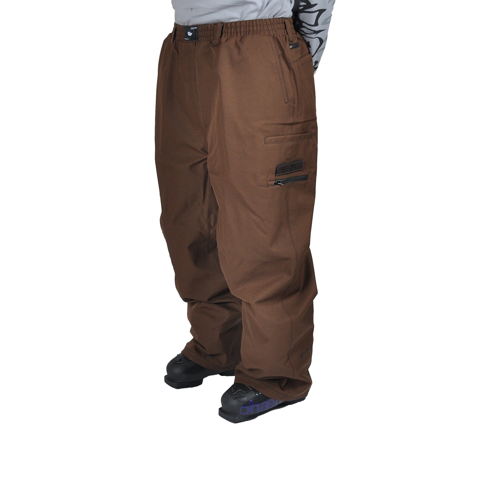 deconstructed pantaloni - brown
