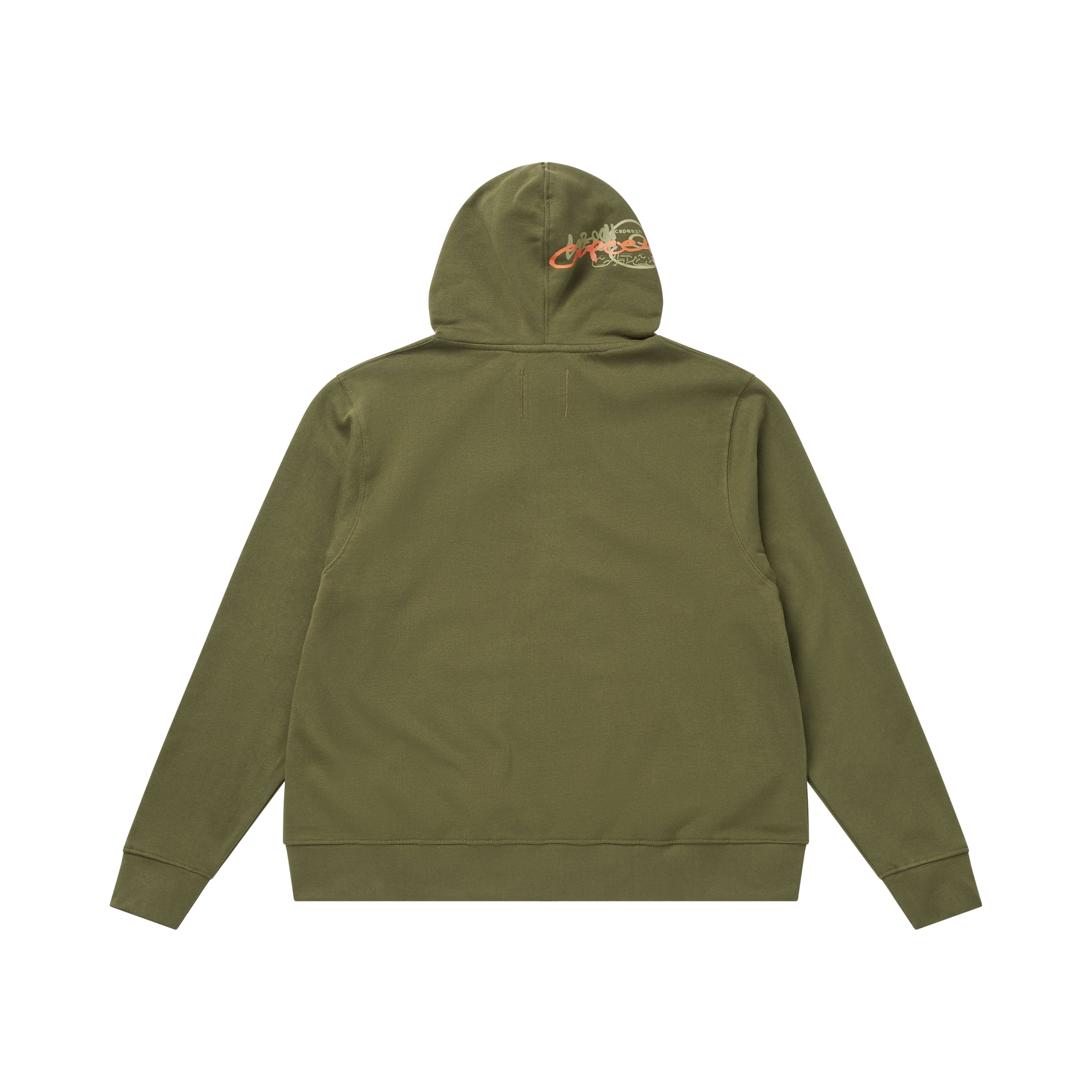 zip hoodiy - olive