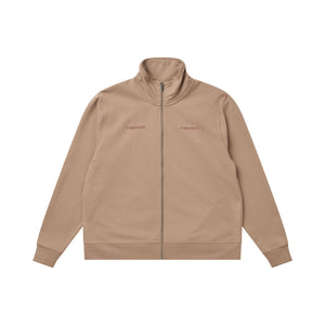 zip jacket - taupe